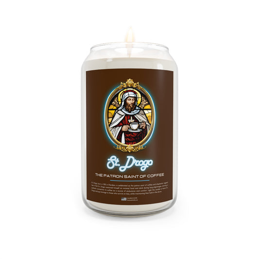 St. Drogo Scented Candle, 13.75oz