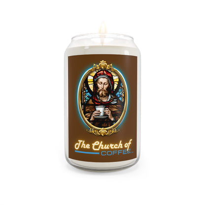 The Church of Coffee Vanilla Bean Scented Candle, 13.75oz