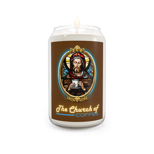 The Church of Coffee Vanilla Bean Scented Candle, 13.75oz