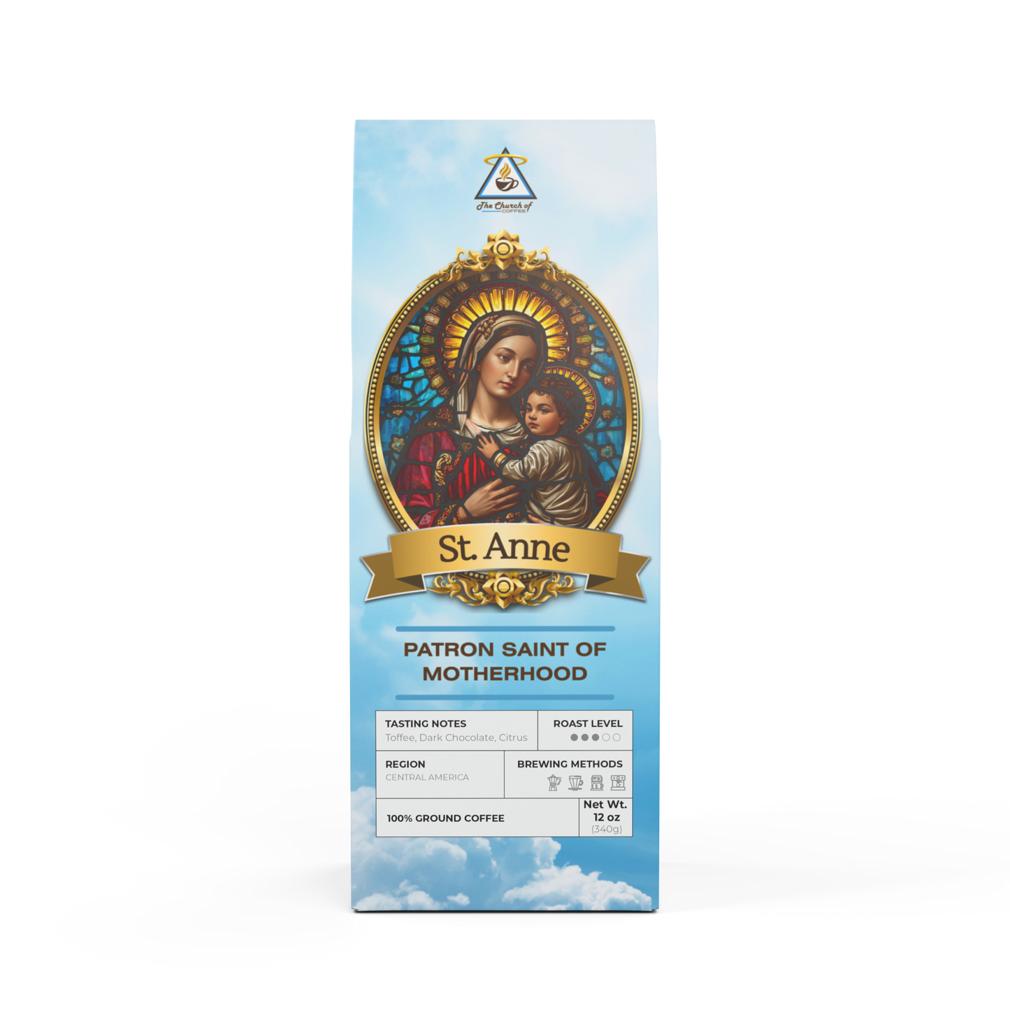 St. Anne Coffee: Patron Saint of Mothers & Grandmothers